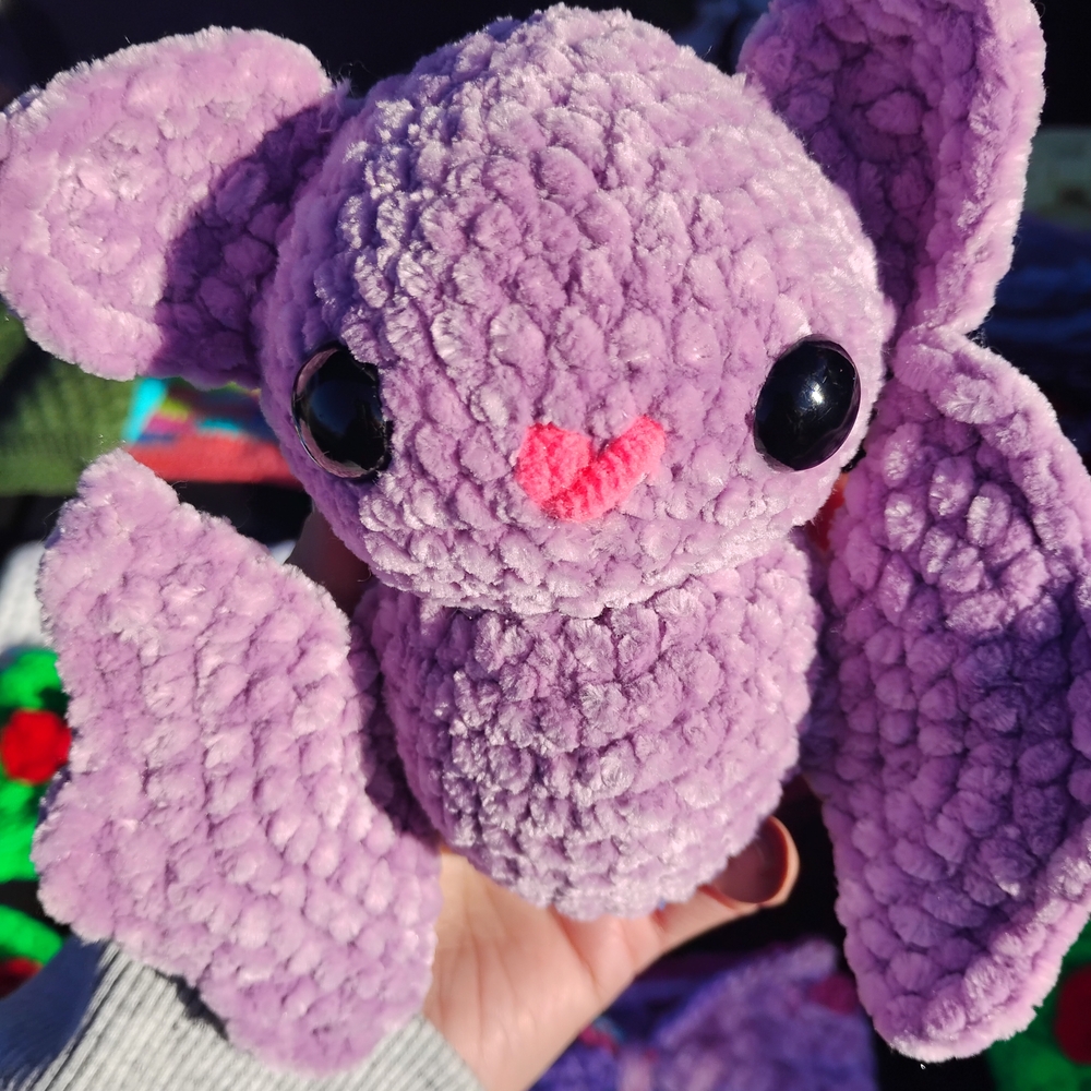Adorable Plush Bat Toy